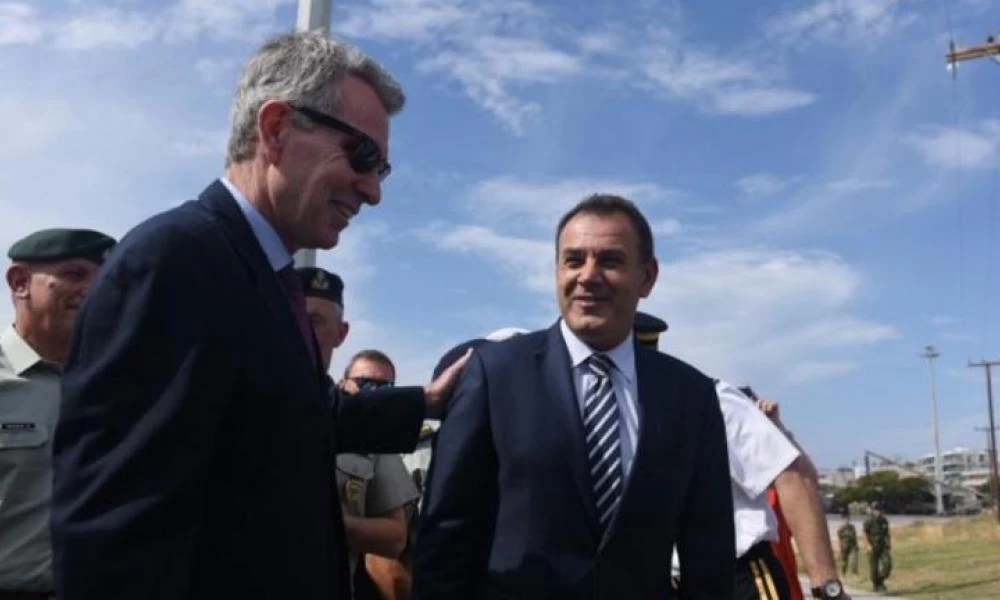 Επίσκεψη Παναγιωτόπουλου – Πάιατ στη Σούδα παρουσία Αρχηγών ΓΕΕΘΑ